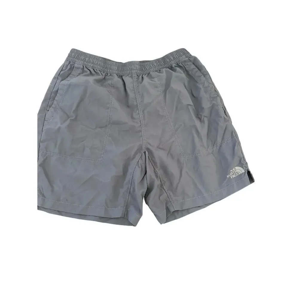 The North Face Men's Gray Quick Dry FlashDry Hiking Swim Board Shorts Size M